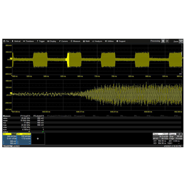 SSG5080A-PT - Siglent Pulse train generator (software license)